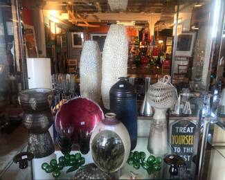Mid Century Modern & Brutalist pottery & ceramics