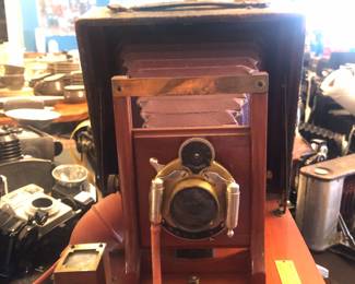 Seneca No. 5 folding plate camera