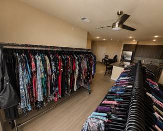 Women’s clothing section 