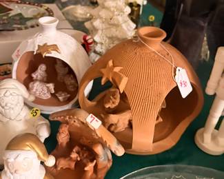 Clay nativity