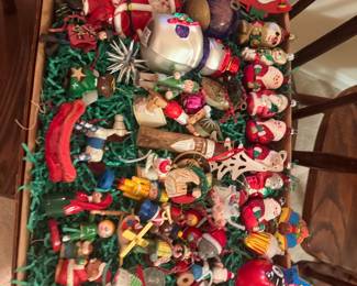 So many ornaments- vintage