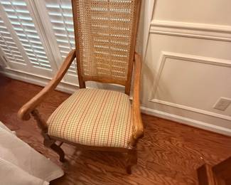 8 chairs newly upholstered