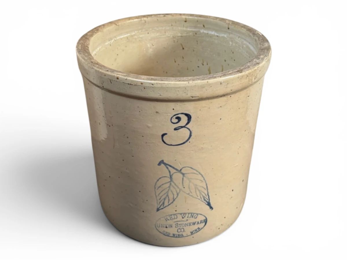 3 gallon redwing crock