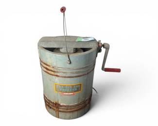 Vintage ice cream maker
