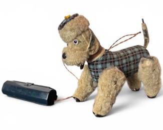 Vintage Battery operated Mechanical dog