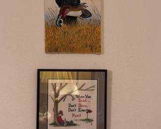 Hunting wall decor