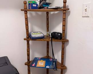 Vintage corner shelf