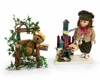 9 DanDeeLimitedEditionGirlBearFigurine