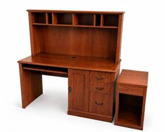 16 VintageComputerDeskRollingPrinterCabinet