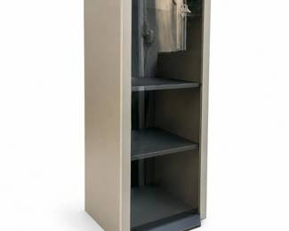 20 GlassDoorMediaStorageCabinetwithShelves