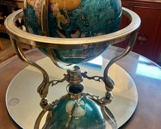 Large Kalifano Gemstone Globe $350.00