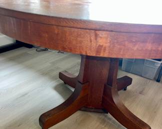 Arts & Crafts Mission Oak Dining Table $65.00