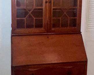 Antique Cherry Secretary Desk $145.00