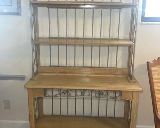 Oak Bakers Rack $45.00