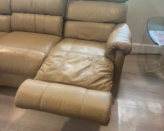 La-Z-Boy Leather Dual Recliner Sofa $295.00