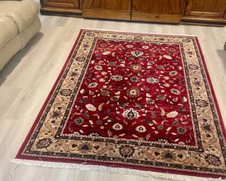 Belgium 100 % Wool Rug 5'6" x 8' $125.00