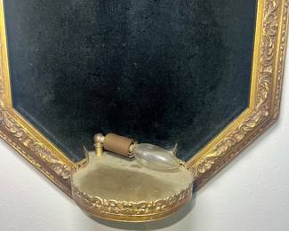 Vintage Hollywood Regency Theatrical Shadow Box Wall Sconces $450.00 Pair