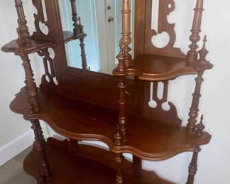 Antique Victorian Walnut Etagere $375.00