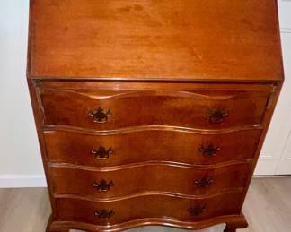 Antique Cherry Secretary Desk $145.00