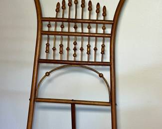 Antique Victorian Bent Oak Stick and Ball Artist Easel $175.00