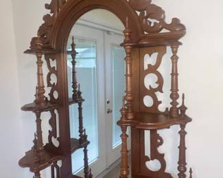 Antique Victorian Walnut Etagere $375.00