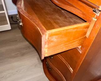 Antique Cherry Secretary Desk $145.00