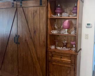 Magnussen Home Furniture Harper Farm Entertainment Wall Unit $850.00