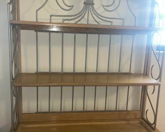 Oak Bakers Rack $45.00