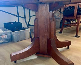 Arts & Crafts Mission Oak Dining Table $65.00