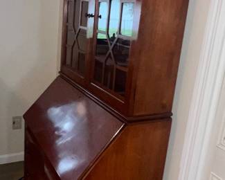 Antique Cherry Secretary Desk $145.00