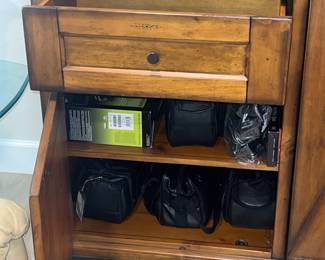 Magnussen Home Furniture Harper Farm Entertainment Wall Unit $850.00