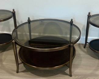 3 Piece Coffee Table and End Table Set $125.00