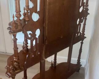 Antique Victorian Walnut Etagere $375.00