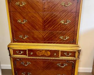 Antique 1930's Art Deco French Provincial Bedroom Suite $650.00