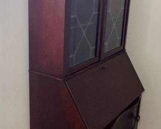 Antique Mahogany Secretary Desk $65.00