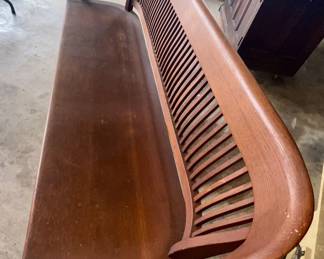 Antique Oak Courthouse/Lawyer Bench $375.00
