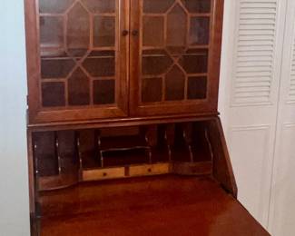 Antique Cherry Secretary Desk $145.00