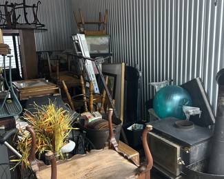 Huge 10’x20’ Storage Unit full of solid furniture, electronics, work out equipment, and so much more