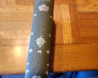 Antique decorative gift edition of Early Poems by James Russell Lowell, published by Wilmore-Andrews Publishing Co., New York. Features an attractive floral embossed cover and an original handwritten Christmas inscription dated 1896. A wonderful example of late 19th-century American literary publishing and an excellent addition to any antique book collection or decorative library.  Price: $35 plus shipping or local pickup.