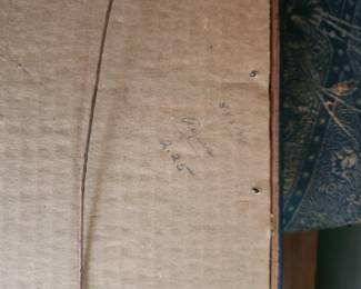 Antique framed panoramic photograph depicting a large group of uniformed men, likely military, cadet, or academy related. Professionally framed and measuring approximately 8" x 30". A unique historical display piece with potential military and collectible interest. $125 plus shipping or local pickup.