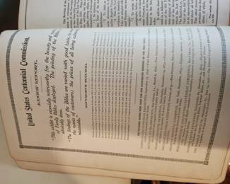 Holman Promoters’ Edition Parallel Bible, early 1900s. Authorized and Revised Versions in side‑by‑side columns. Heavy embossed cover, worn edges, solid binding. Value $35–$60.