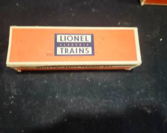 EstateSales.net Description  Lionel No. 252 Automatic Crossing Gate (1949-1966) – Postwar O Gauge accessory. New Old Stock and estate fresh in its original Lionel factory box. A highly collectible operating accessory that automatically lowers and raises as trains pass. Excellent collector-grade example for any Lionel postwar layout or collection. $125 plus actual shipping costs or local pickup available.
