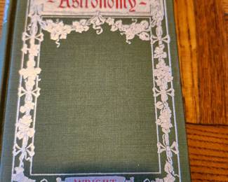 Antique 1898 "Astronomy: The Sun and His Family" by Julia McNair Wright. Original illustrated cloth binding with astronomical engravings throughout. A beautiful Victorian science collectible for astronomy enthusiasts and antique book collectors. Price: $45. Shipping available (buyer pays actual shipping costs) or local pickup