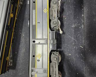 1952 Lionel No. 2032 Erie Twin Diesel Locomotive Pair (NOS). New Old Stock in original master carton with factory tissue paper, inspection tags, and individual boxes. O Gauge postwar Lionel with Magna-Traction. Estate fresh and exceptionally clean. Untested to preserve collector condition. A rare collector-grade matched pair with original packaging. Asking $1,495.