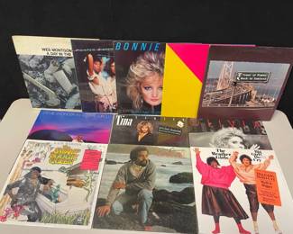 Vinyls By James Taylor The Pointer Sisters Tina Turner More