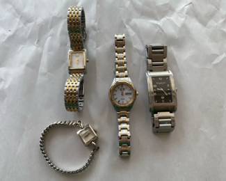 Metal Watches including Citizen Hamilton and Kenneth