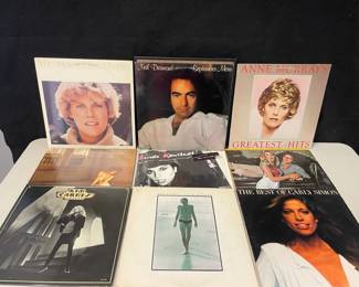 Vinyls From The 80s Neil Diamond Carly Simon Boz Scaggs More