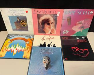 Vinyls By Eagles Johnny Mathis Diane Schuur More