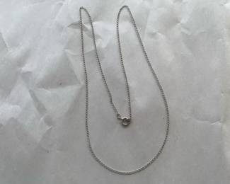 Silver Chain Necklace