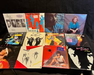 The Manhattan Transfer Sade Olivia Newton John Hall Oates Vinyl